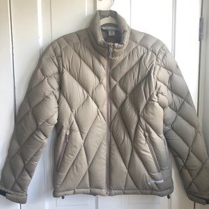 Cloudveil Taupe Puffy Jacket
